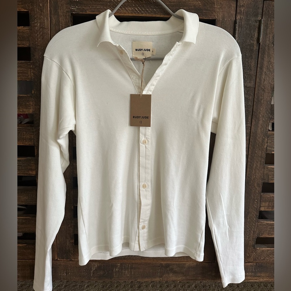 Rudy Jude Ribbed Cardigan Small